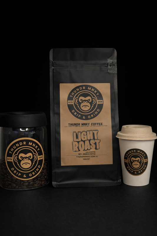 THUNDR MNKY Light Roast Coffee Beans