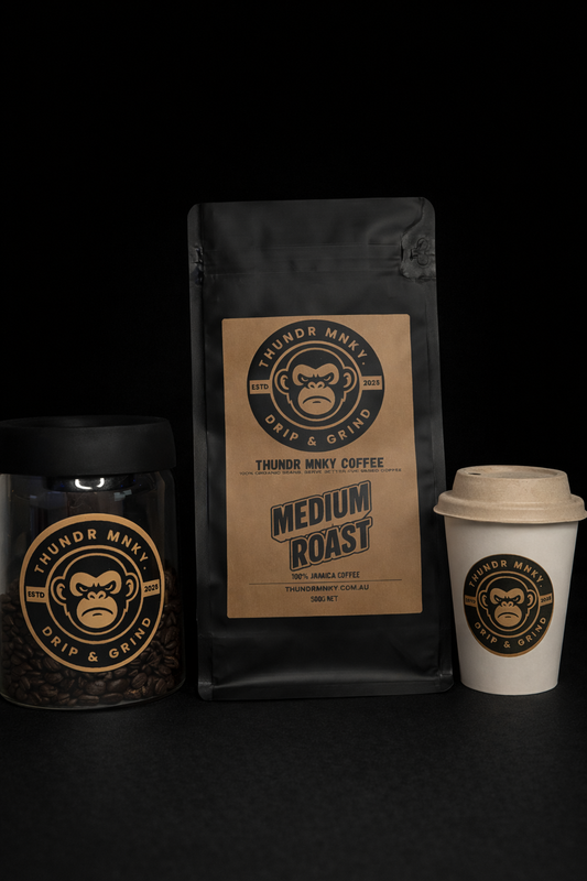 THUNDR MNKY Medium Roast Coffee Beans