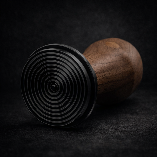 Normcore Spring-Loaded Tamper V4 Titanium Ripple
